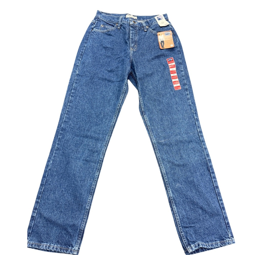 Riders by Lee Relaxed Jeans Women 10 L Indigo High Rise Tapered Leg NWT Mom